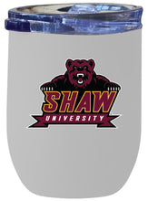 Load image into Gallery viewer, Shaw University Bears 12 oz Insulated Wine Stainless Steel Tumbler  Officially Licensed Collegiate Product
