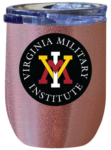 VMI Keydets 12 oz Insulated Wine Stainless Steel Tumbler Rose Gold Officially Licensed Collegiate Product Rose Gold