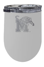 Load image into Gallery viewer, Memphis Tigers 12 oz Etched Insulated Wine Stainless Steel Tumbler - Choose Your Color
