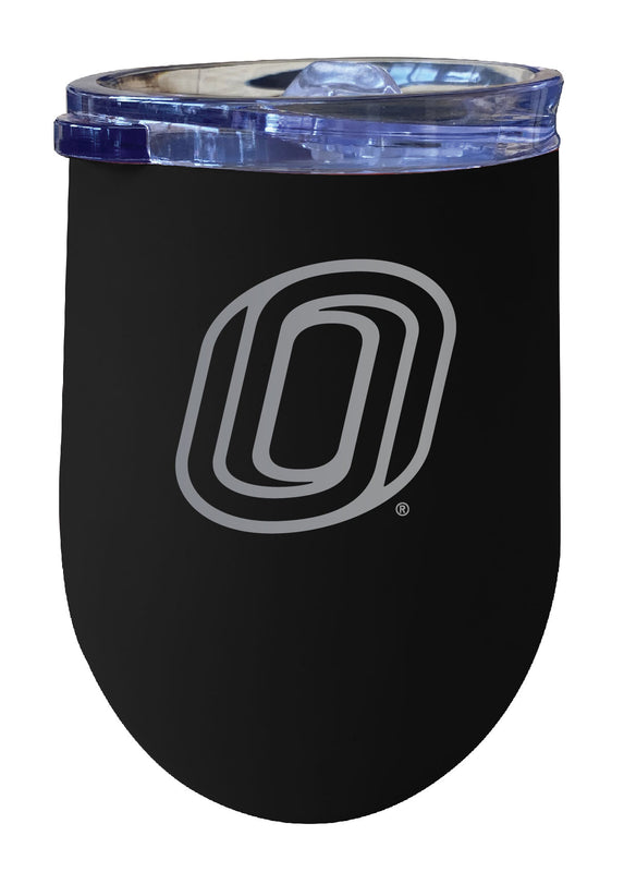 Nebraska at Omaha 12 oz Engraved Insulated Wine Stainless Steel Tumbler Coral Officially Licensed Collegiate Product
