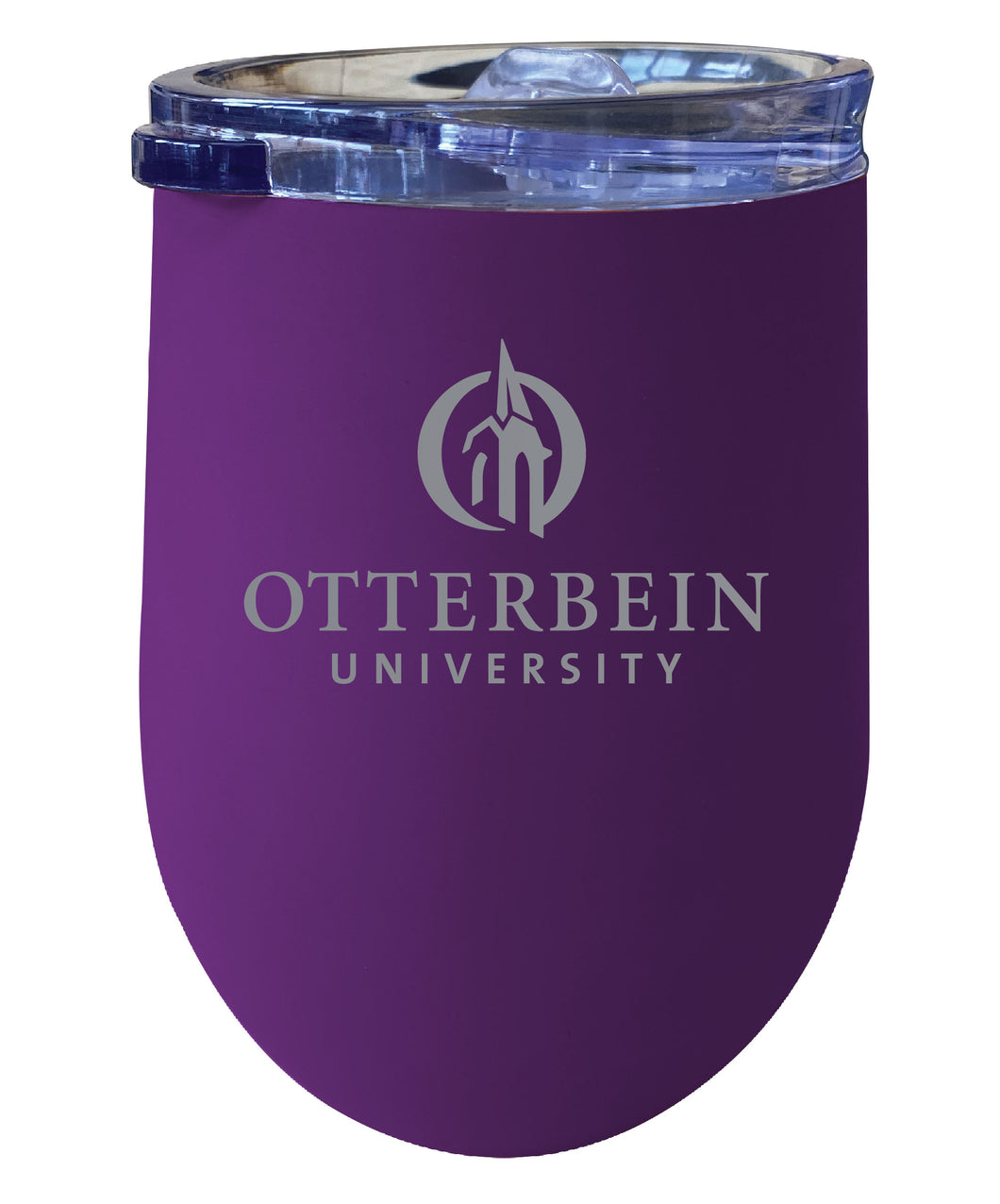 Otterbein University 12oz Laser Etched Insulated Wine Stainless Steel Tumbler