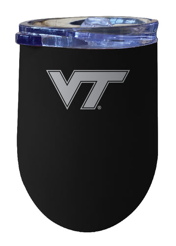Virginia Tech Hokies NCAA Laser-Etched Wine Tumbler - 12oz  Stainless Steel Insulated Cup