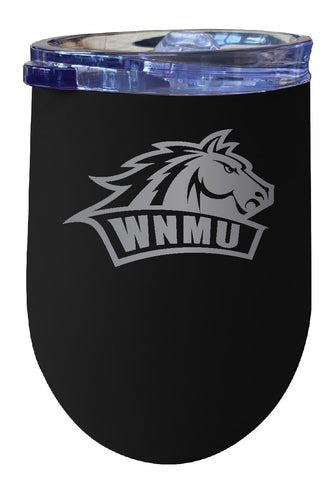 Winston Salem State 12 oz Engraved Insulated Wine Stainless Steel Tumbler Coral Officially Licensed Collegiate Product