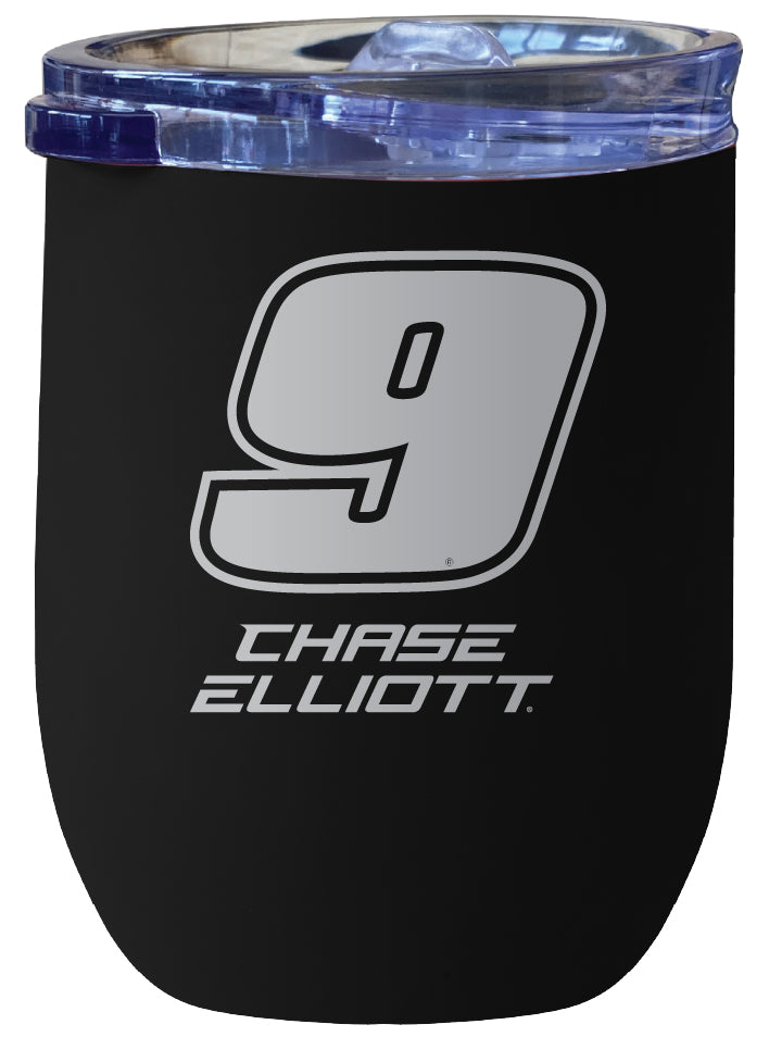 Nascar #9 Chase Elliott 12 oz Engraved Insulated Wine Stainless Steel Tumbler