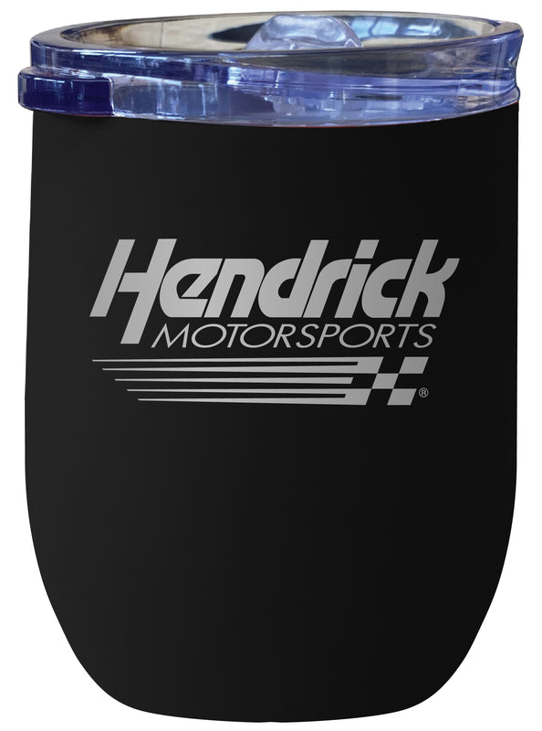 Hendrick Motorsports Nascar Offic. Licensed 12 oz Engraved Insulated Wine Stainless Steel Tumbler 