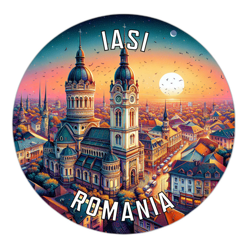 Iasi Romania Souvenir Die Cut Flat Magnet 2-Inch