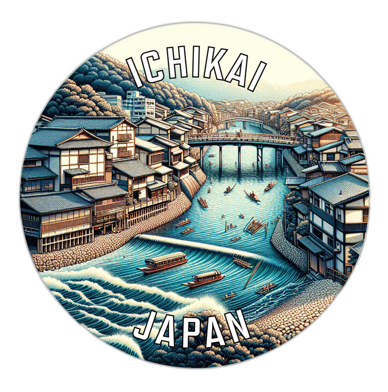 Ichikai Japan Souvenir Vinyl Decal Sticker 6-Inch