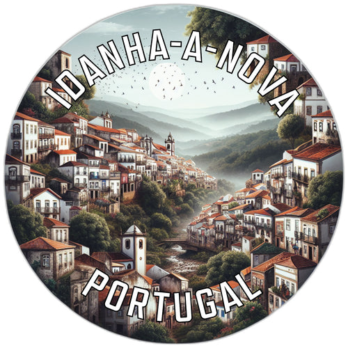 Idanha a Nova Portugal Souvenir Die Cut Flat Magnet 6-Inch