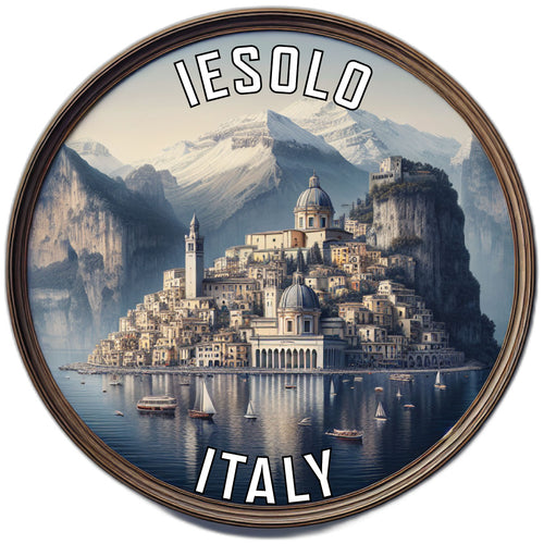 Iesolo Italy Souvenir Die Cut Flat Magnet 2-Inch