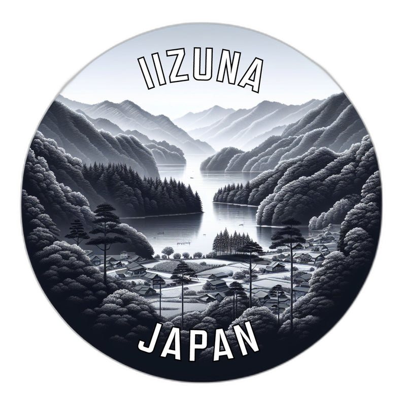 Iizuna Japan Souvenir Die Cut Flat Magnet 6-Inch