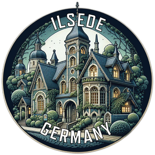 Ilsede Germany Souvenir Die Cut Flat Magnet 6-Inch