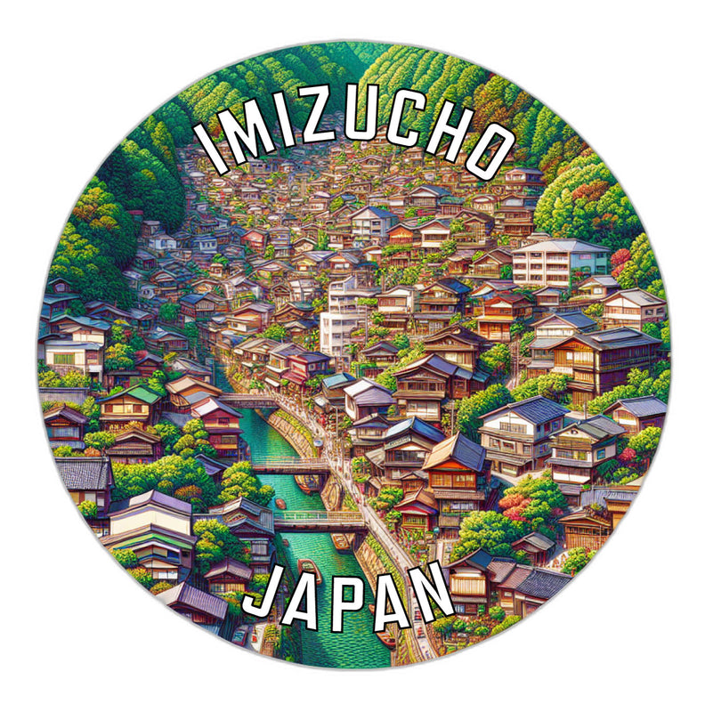 Imizucho Japan Souvenir Vinyl Decal Sticker 6-Inch