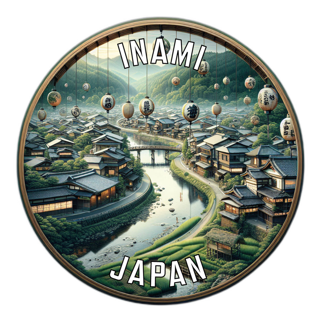 Inami Japan Souvenir Vinyl Decal Sticker 6-Inch – R & R INC.