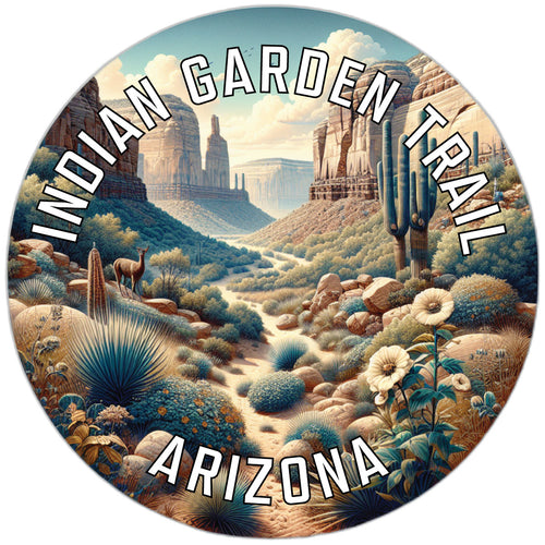 Indian Garden Trail Souvenir Die Cut Flat Magnet 3-Inch
