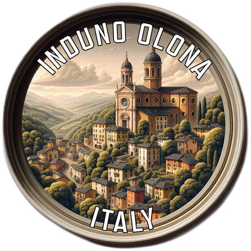 Induno Olona Italy Souvenir Die Cut Flat Magnet 2-Inch