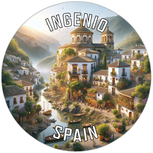 Ingenio Spain Souvenir Vinyl Decal Sticker 2-Inch