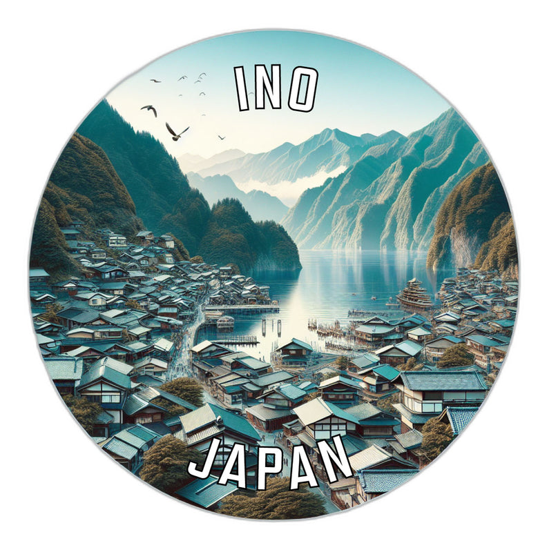 Ino Japan Souvenir Vinyl Decal Sticker 2-Inch