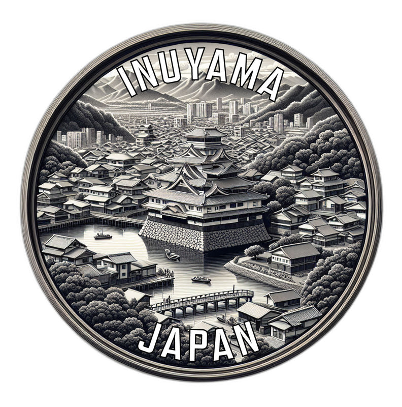 Inuyama Japan Souvenir Vinyl Decal Sticker 2-Inch