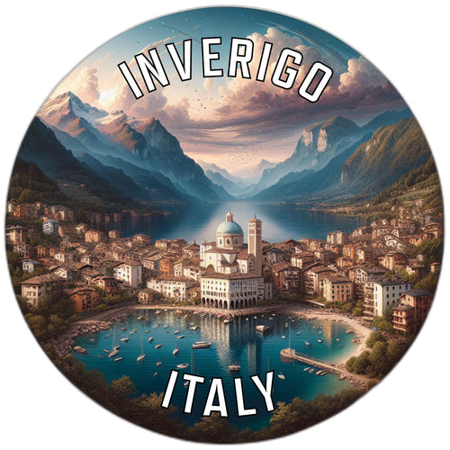 Inverigo Italy Souvenir Die Cut Flat Magnet 2-Inch
