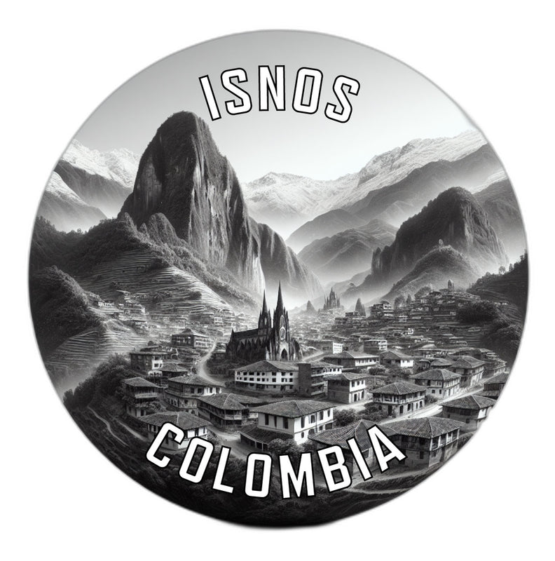 Isnos Colombia Souvenir Vinyl Decal Sticker 6-Inch