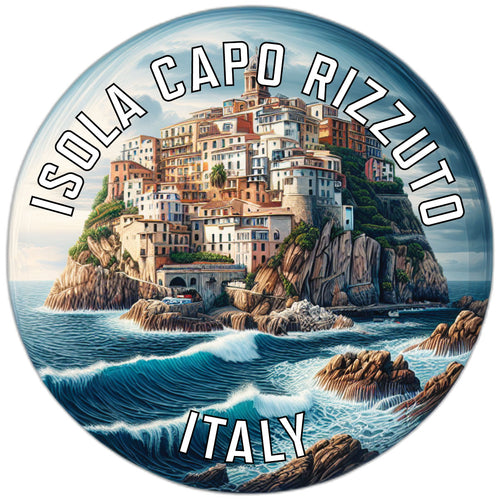 Isola Capo Rizzuto Italy Souvenir Die Cut Flat Magnet 2-Inch