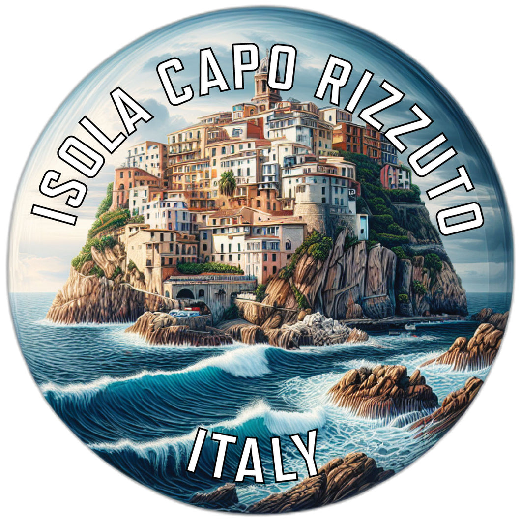 Isola Capo Rizzuto Italy Souvenir Die Cut Flat Magnet 2-Inch