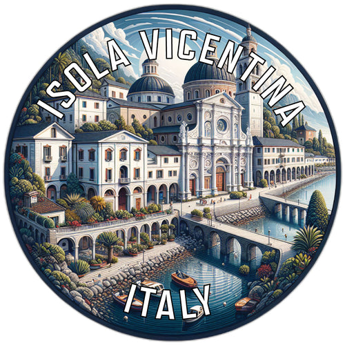 Isola Vicentina Italy Souvenir Die Cut Flat Magnet 2-Inch