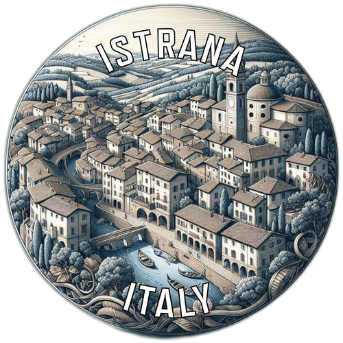 Istrana Italy Souvenir Die Cut Flat Magnet 2-Inch