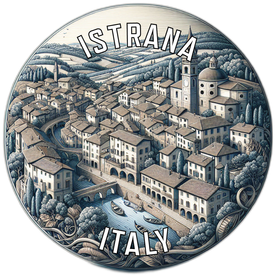 Istrana Italy Souvenir Die Cut Flat Magnet 2-Inch