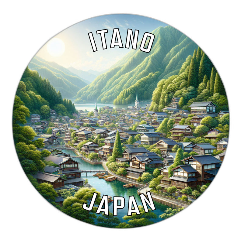 Itano Japan Souvenir Vinyl Decal Sticker 6-Inch