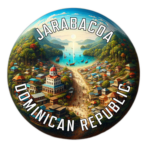 Jarabacoa Dominican Republic Souvenir Vinyl Decal Sticker 6-Inch