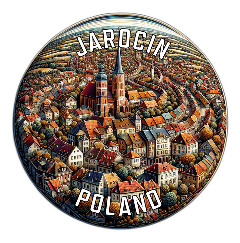 Jarocin Poland Souvenir Vinyl Decal Sticker 3-Inch