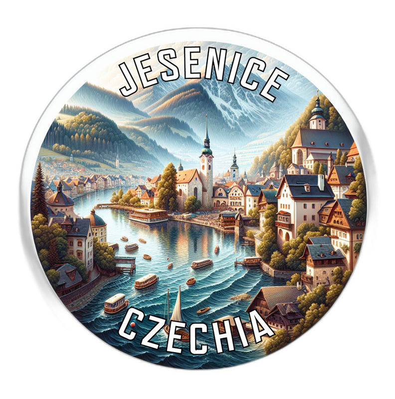 Jesenice Czechia Souvenir Vinyl Decal Sticker 2-Inch
