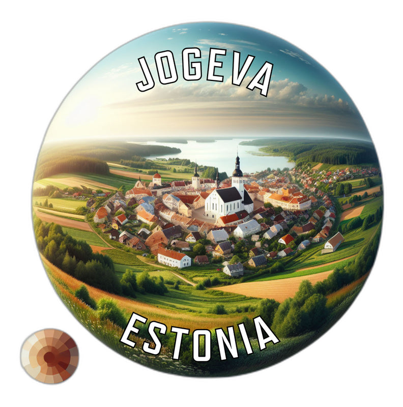 Jogeva Estonia Souvenir Vinyl Decal Sticker 6-Inch