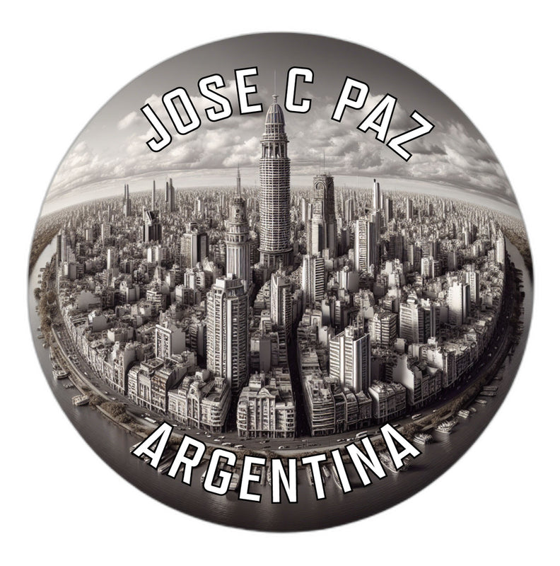 Jose C Paz Argentina Souvenir Die Cut Flat Magnet 6-Inch