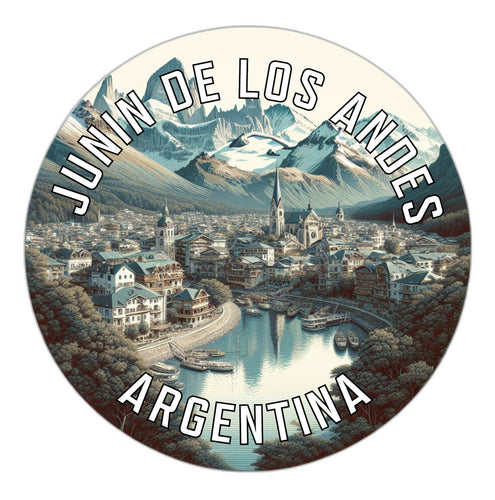 Junin de los Andes Argentina Souvenir Die Cut Flat Magnet 2-Inch