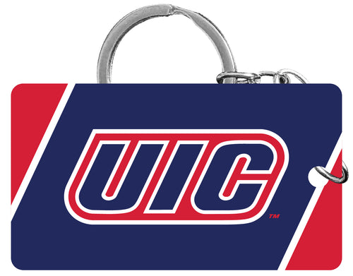 University of Illinois at Chicago Acrylic Keychain 1.5