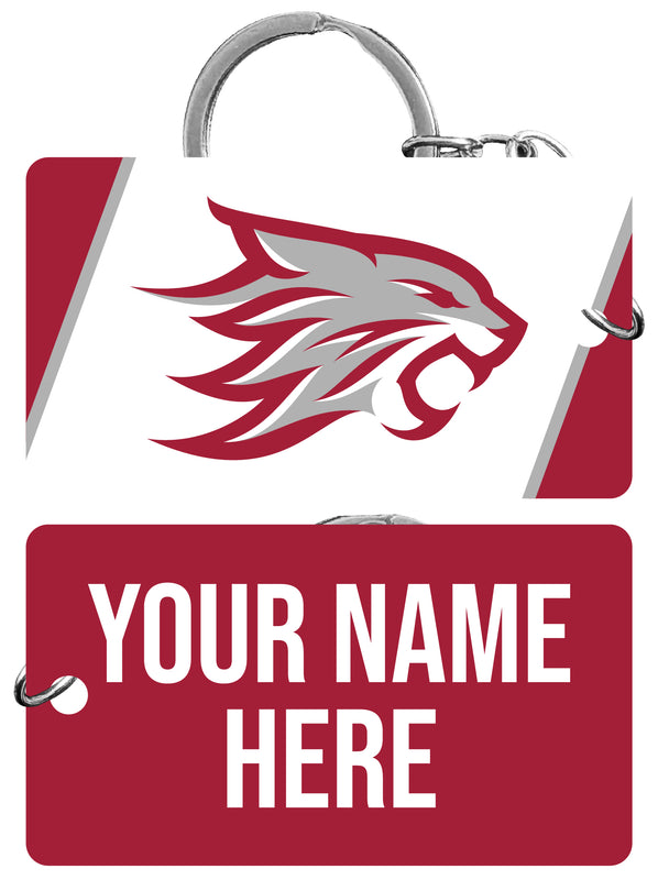 California State University, Chico Customizable Acrylic Keychain 1.5" x 2.75" Officially Licensed
