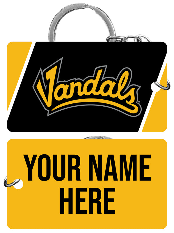 Idaho Vandals Customizable Acrylic Keychain 1.5" x 2.75" Officially Licensed