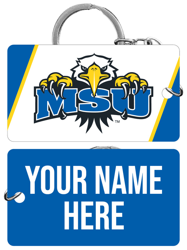 Morehead State University Customizable Acrylic Keychain 1.5" x 2.75" Officially Licensed