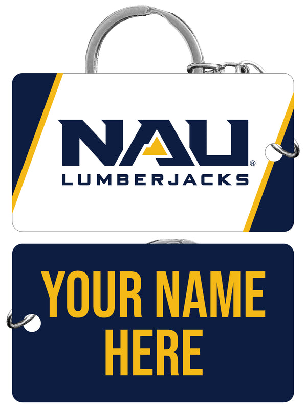 Northern Arizona University Customizable Acrylic Keychain 1.5" x 2.75" Officially Licensed