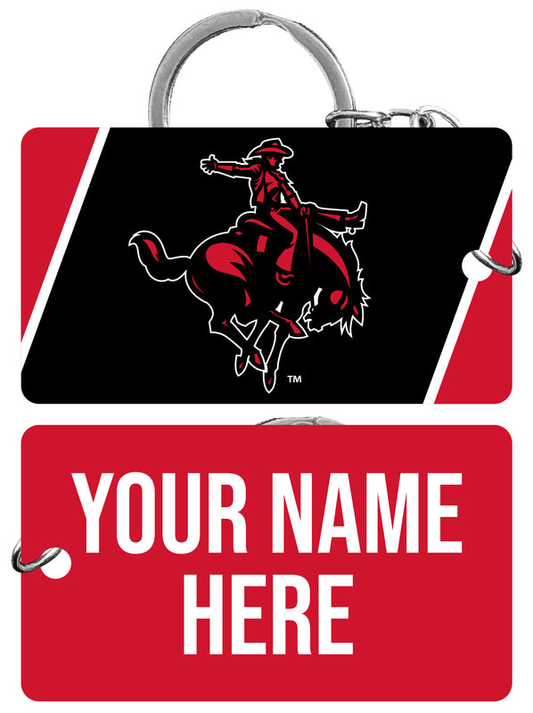 Northwestern Oklahoma State University Customizable Acrylic Keychain 1.5" x 2.75" Officially Licensed