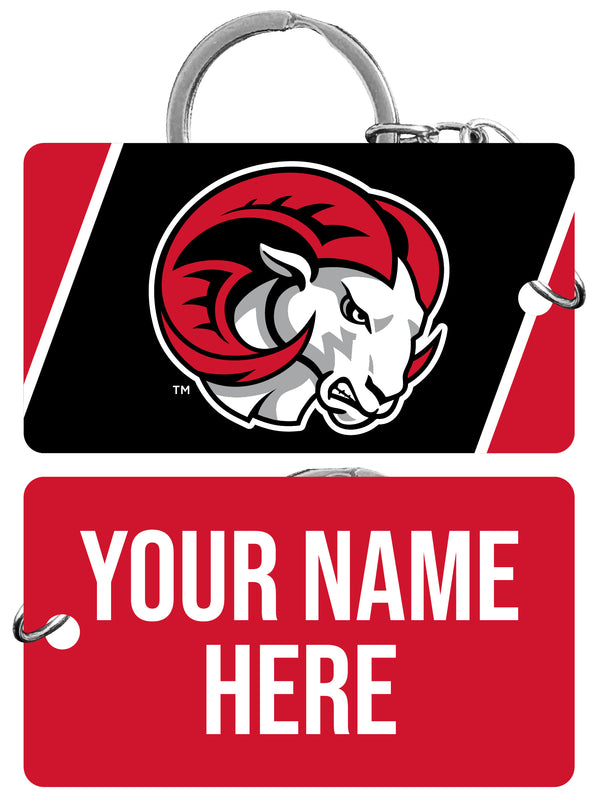 Winston-Salem State Customizable Acrylic Keychain 1.5" x 2.75" Officially Licensed