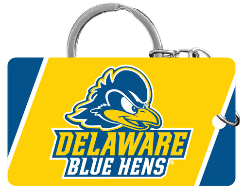 Delaware Blue Hens Acrylic Keychain 1.5