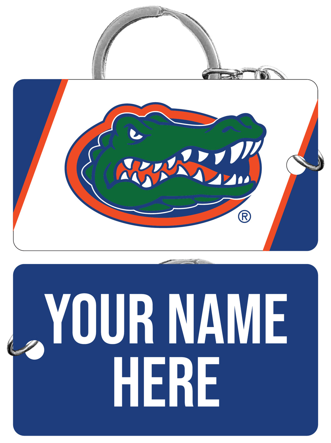 Florida Gators Customizable Acrylic Keychain 1.5
