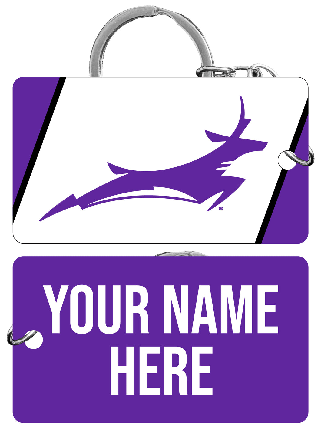 Grand Canyon University Lopes Customizable Acrylic Keychain 1.5