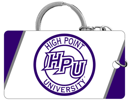 High Point University Acrylic Keychain 1.5