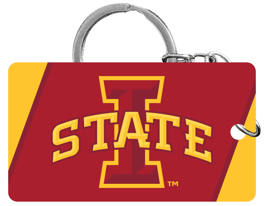 Iowa State Cyclones Acrylic Keychain 1.5
