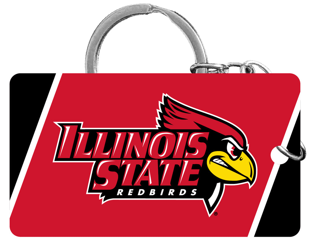 Illinois State Redbirds Acrylic Keychain 1.5