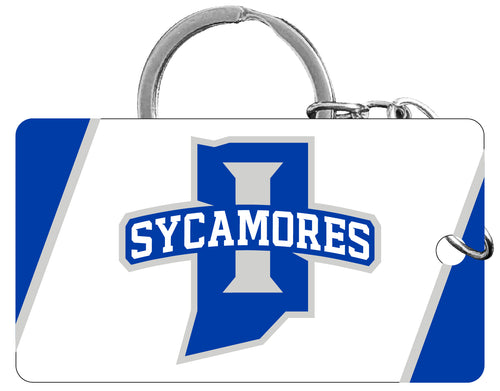 Indiana State University Acrylic Keychain 1.5